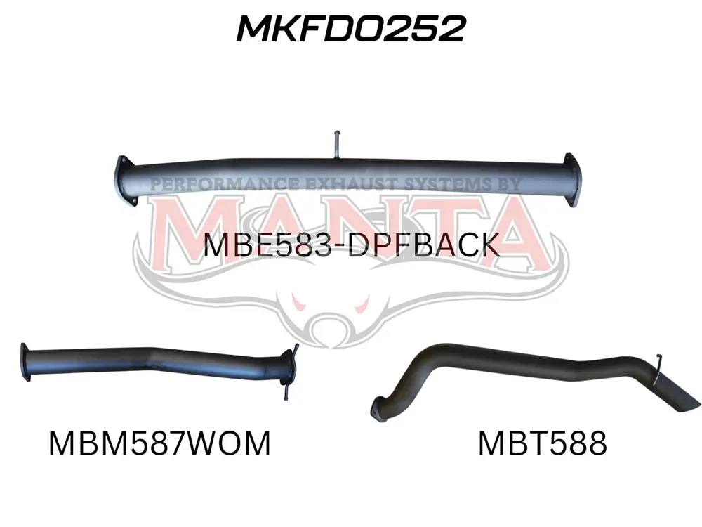Ford Px2 & Px3 Ranger 3In Dpf Back 1