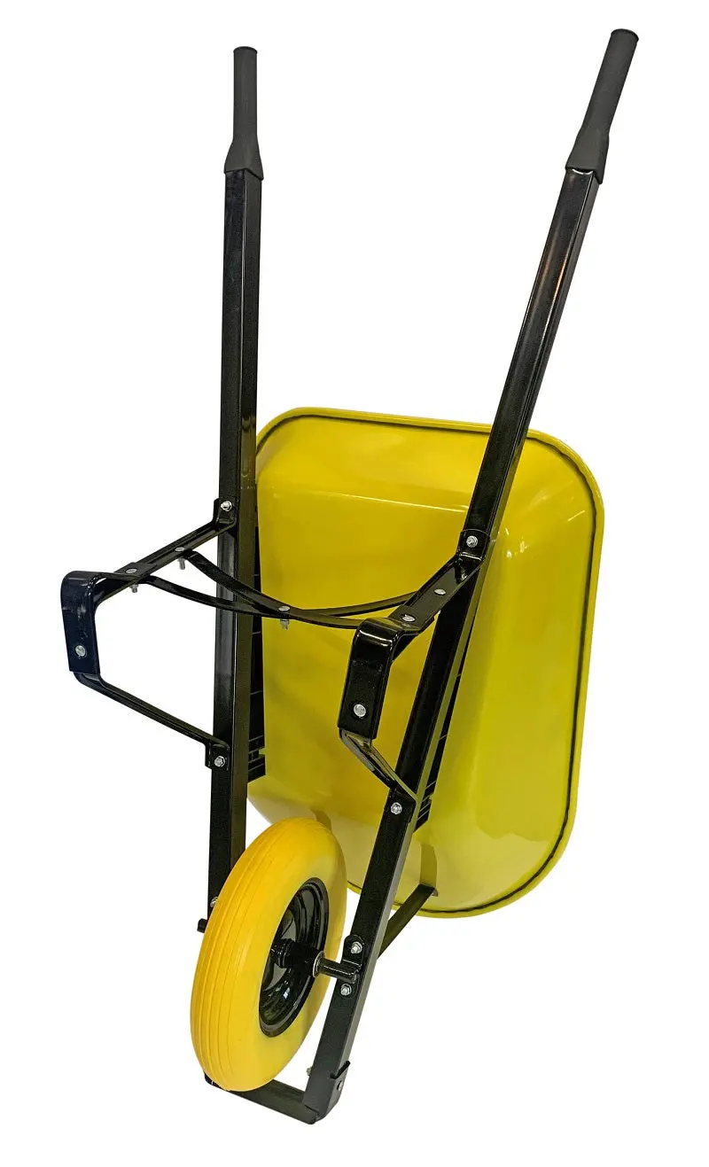 Wheelbarrow Pro Landscape 6 Cubic Foot Flat Free Tire (Mw60-Pro) 1