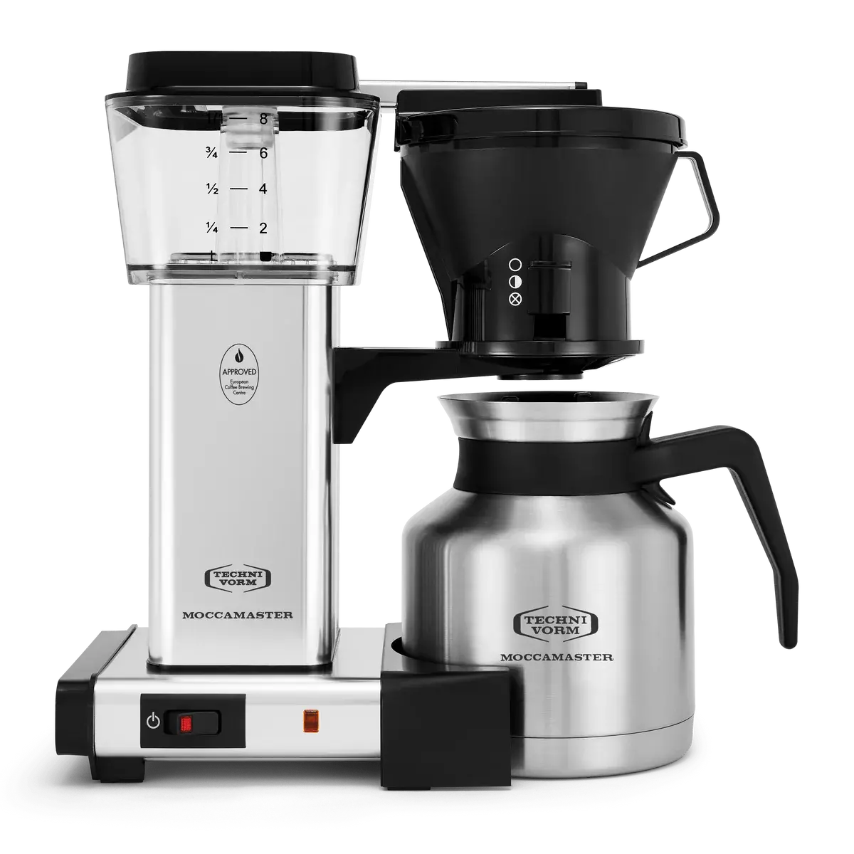 Moccamaster Technivorm Coffee Maker Kbts - Polished Silver 1L / 8 Cups - 79212 1