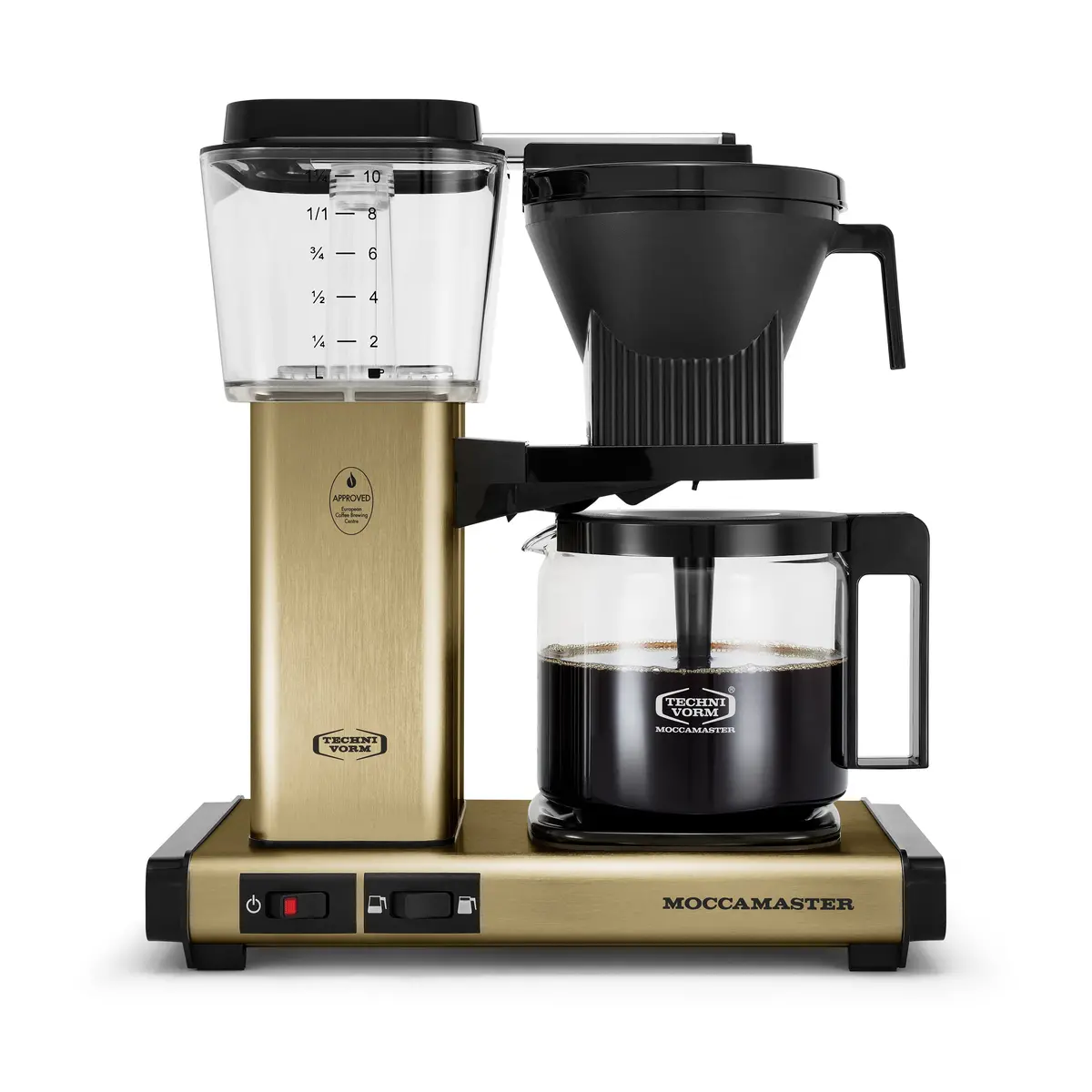 Moccamaster Technivorm Coffee Maker Kbgv Select - Brushed Gold 1