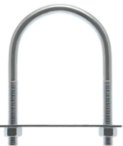 1/2X3-1/2X6" U-Bolt 1