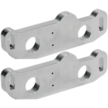 Billet Specialties 1966-67 Nova Hood Hinge Spacers, (Pair) 1