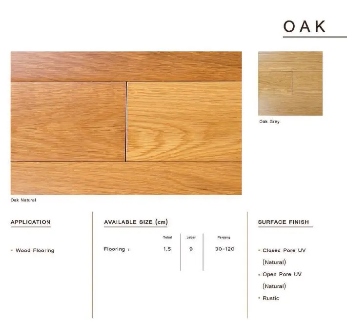 Bottega Wood Flooring Oak Standart 1