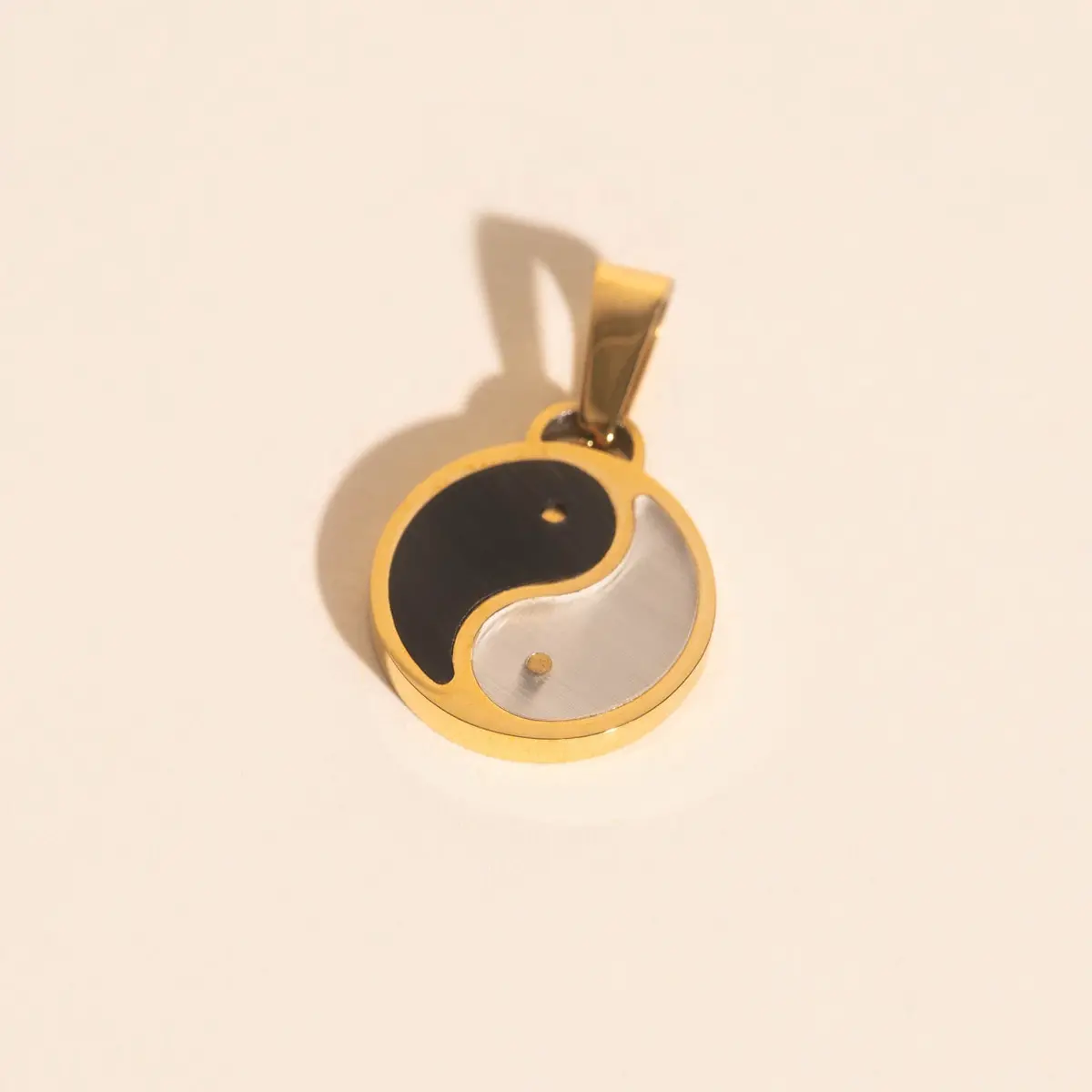 Yin & Yang Necklace Charm 1