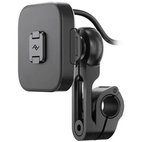 Peak Design Mobile // Motorcycle Mirror Mount// Charging // Black 1
