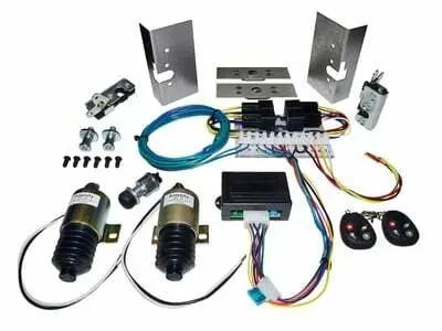 Rocky Hinge Incorporated Power Door Kit With Heavy Duty Solenoids 1