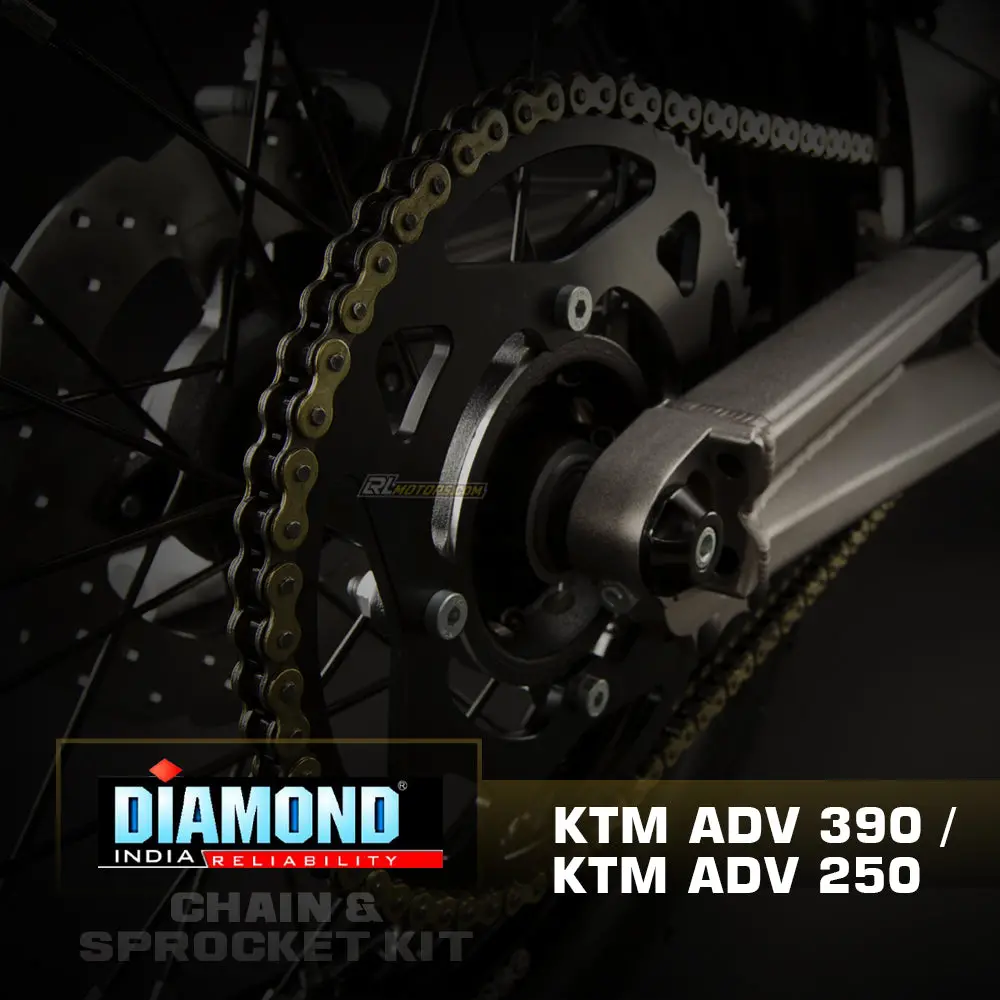 Ktm Adventure 250 / 390 - Diamond Chain Sprocket Kit (K282) 1