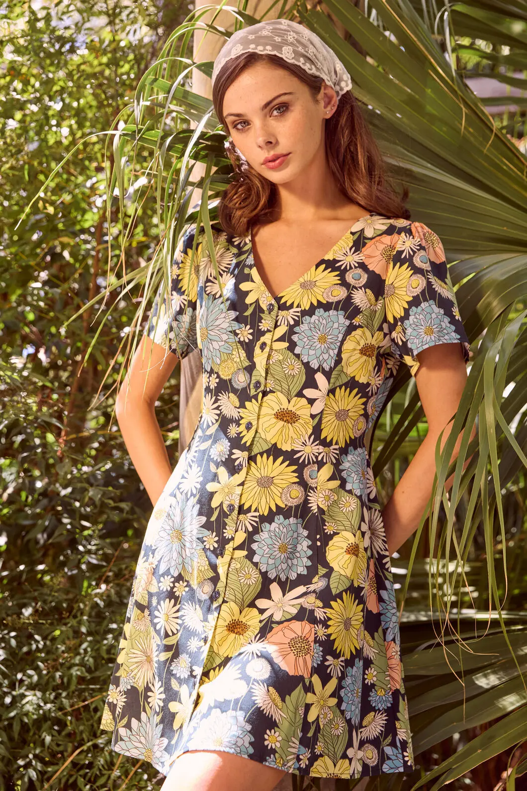 Leonie Floral Mini Dress 1