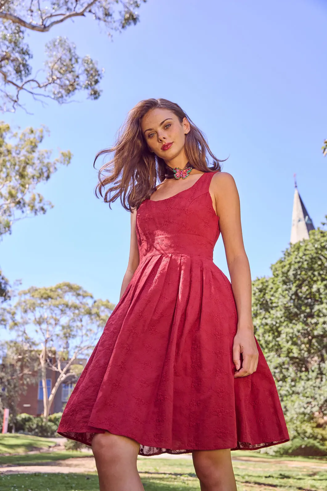 Helena Bow Back Dress 1