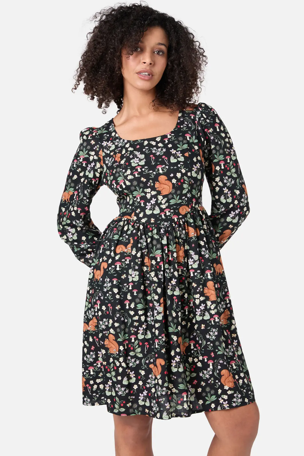 Squirrel Away Mini Dress 1