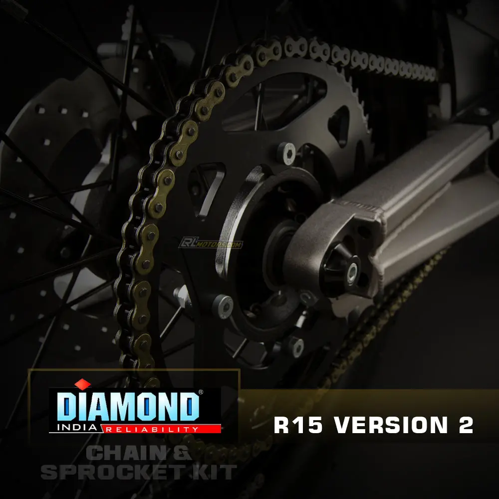 Yamaha R15 V2 - Diamond Chain Sprocket Kit (K161) 1