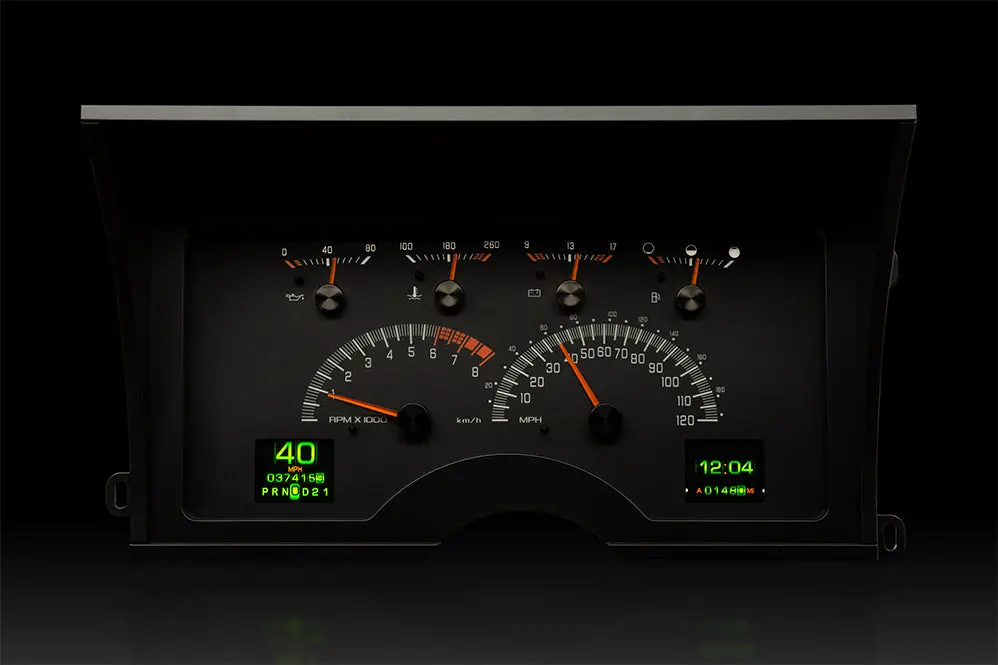 1992-94 Chevy And Gmc Truck / Suv Dakota Digital Rtx Gauges 1