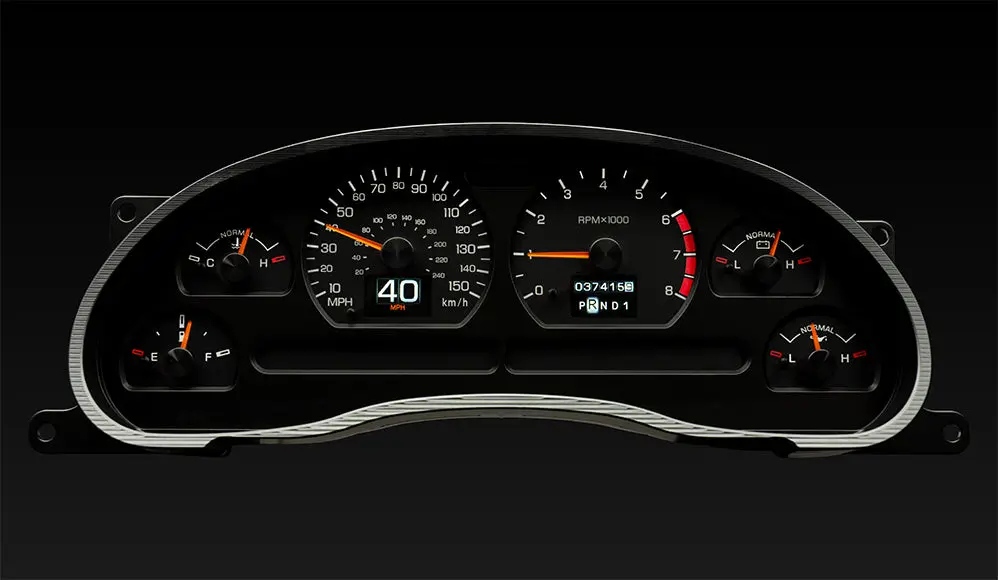 1994-98 Ford Mustang Dakota Digital Rtx Gauges 1