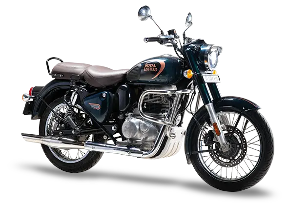 Royal Enfield 350 (J Series) Reborn / Classic / Meteor Silver Stallion Performance Exhaust (Sporty) 1