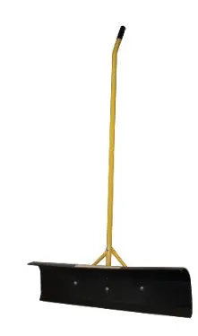 Big Push, 30" Blk Poly, Curved Hndl 1