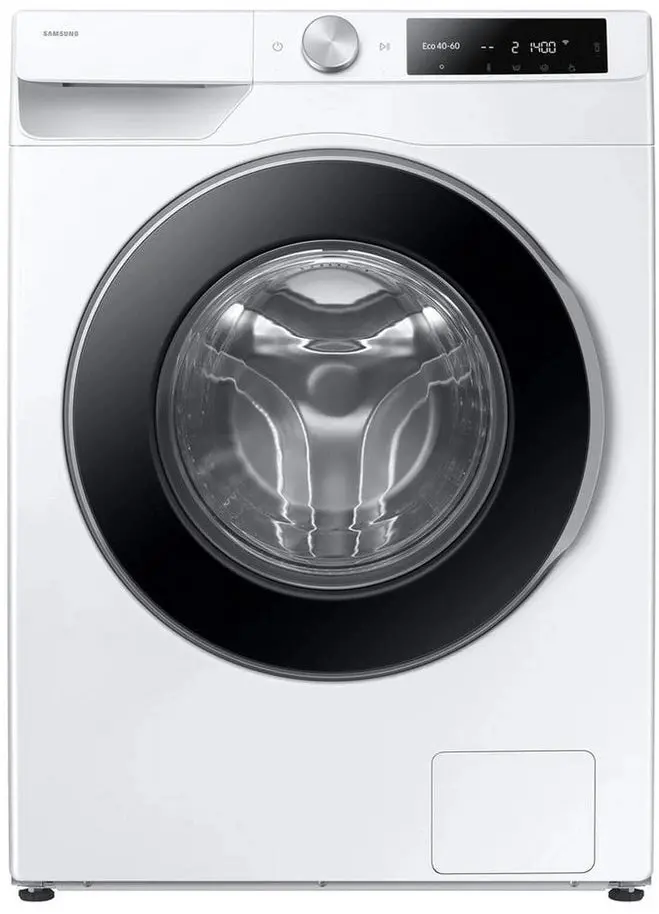 Samsung Ww90dg6u85leu1 9Kg Washing Machine With 1400 Rpm - White - A Rated 1