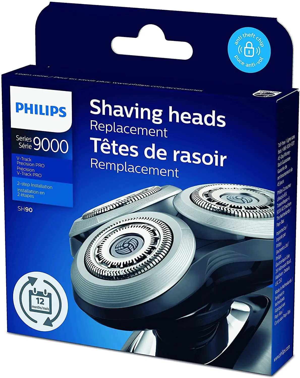 Philips Shaver Head 9000 Series Sh91 Sh90 Blades For Philips Or Norelco Electric Shaver - 1