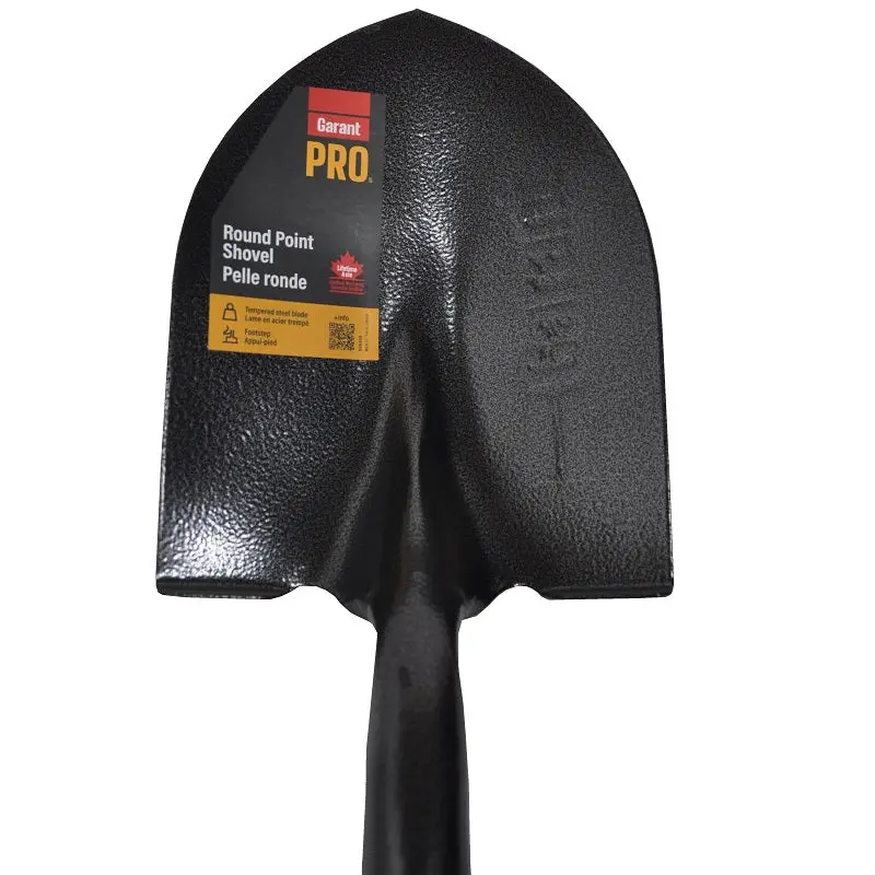 Shovel - Pro Series Round Point Blade Long Wood Handle Ghffr1fl / 811957 1