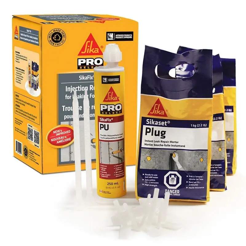 Sikafix Kit Injection Crack Repair 1