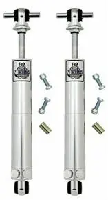 1965-1970 Buick Electra Viking Double Adjustable Smooth Shocks Rear Only For Dropped Ride Height 1.5"-3" Drop 1