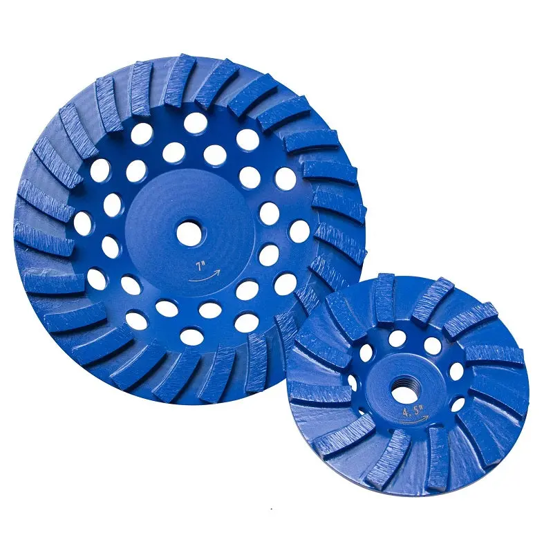 Cup Grinder Wheel 5" Star Blue Spiral Turbo (60853) 1