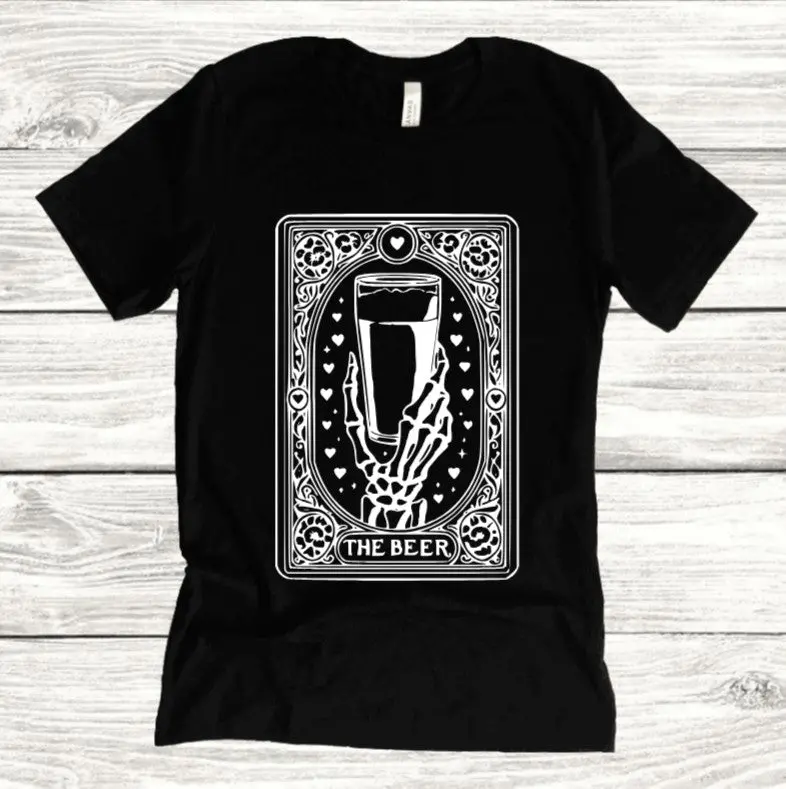 The Beer Tarot: T-Shirt, Pullover, Hoodie, Tank Or Long Sleeve 1