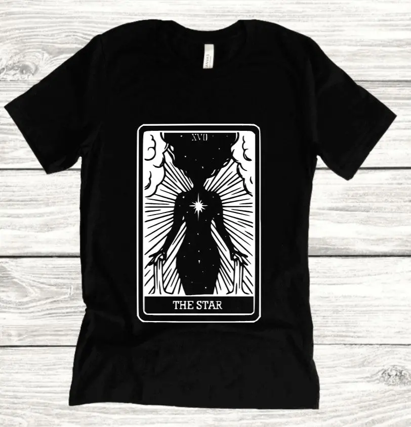 The Star Tarot: T-Shirt, Pullover, Hoodie, Tank Or Long Sleeve 1
