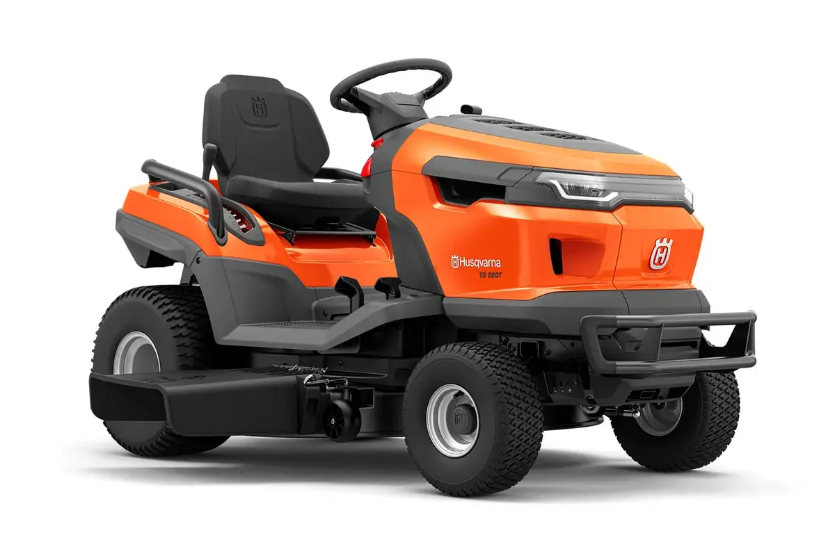 Husqvarna Ts 220Td Garden Tractor - High Performance Mowing And Comfort-Enhancing Features. 1
