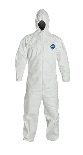Tyvek 127, Hooded Coverall, 5X-Large [25/Box] 1