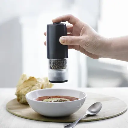 Trudeau 6" Pepper & Salt Mill Battery Operated - Not Only Handy But Works Great! 1