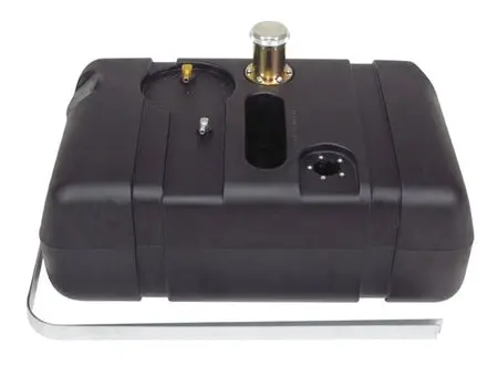 Universal Poly Fuel Tank With 3" Threaded Neck & Billet Cap (Ut Series) 1