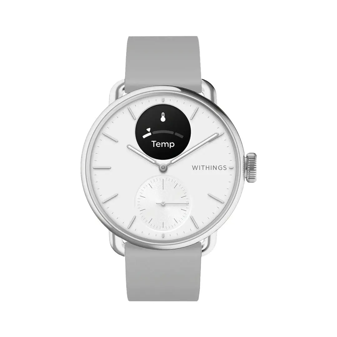Withings Scanwatch 2 - Advanced Health Monitor With Ecg & Spo2 - 38Mm White | 78-Hwa10-Model 2-All-Int 1