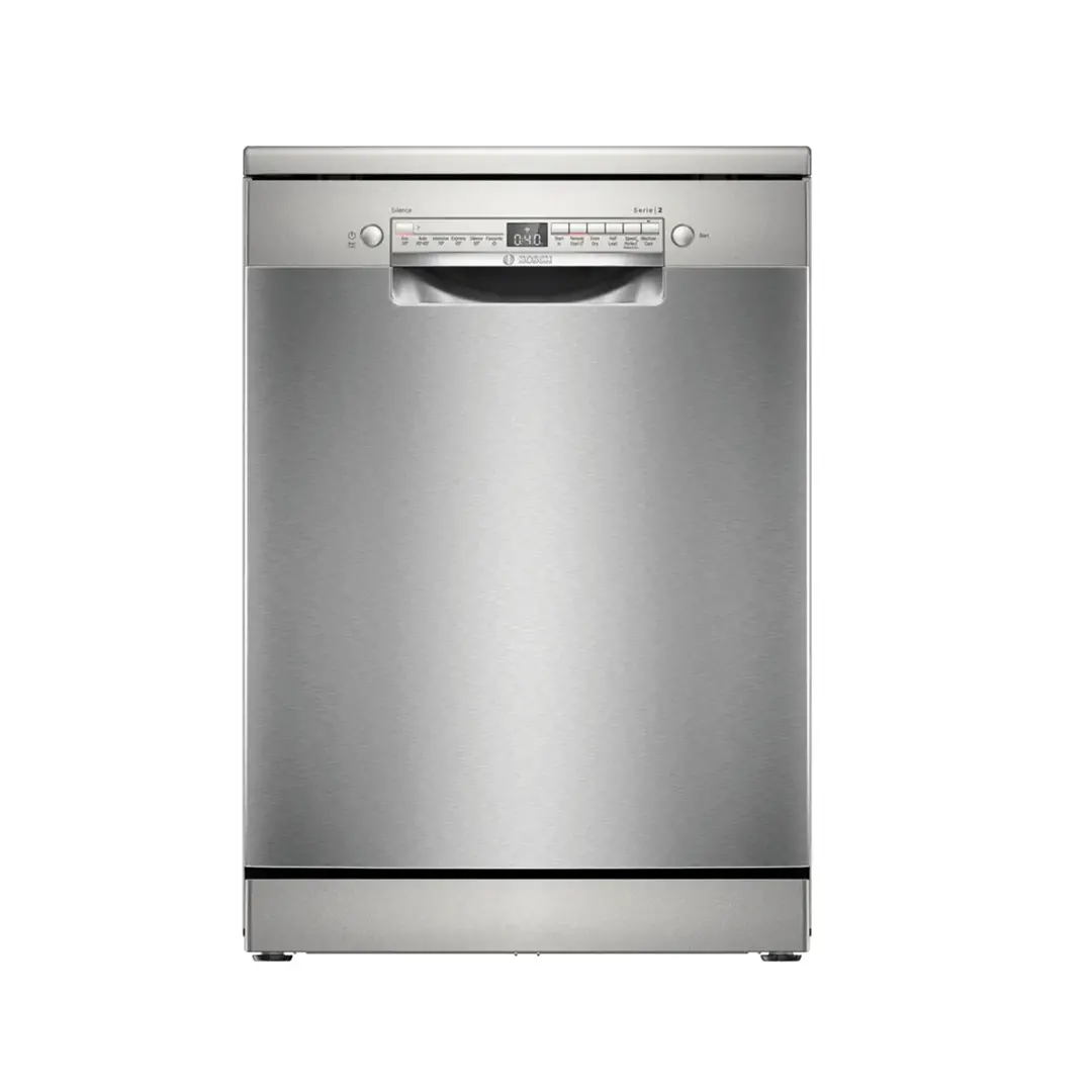 Bosch Series 2 Free-Standing Dishwasher 60 Cm Brushed Steel Anti-Fingerprint | Sms2hvi67g 1