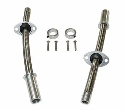 Rocky Hinge Braided Stainless Wire Looms 1