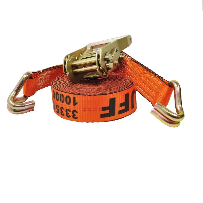 Ratchet Straps 2" X 25' Wire Hook Heavy Duty 1