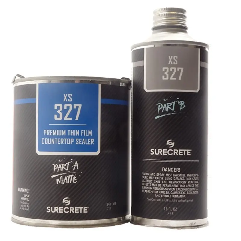 Top-Quality Xs-327 Concrete Sealer Matte Or Gloss Combo (Part A & B) 1