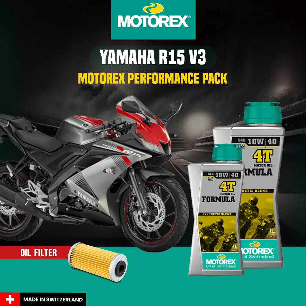 Yamaha R15 V3 Motorex Performance Pack 1