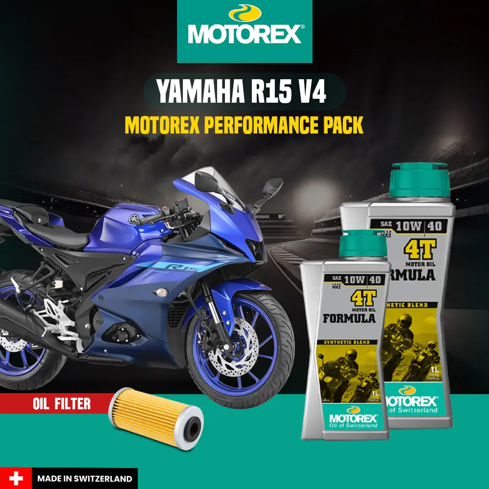 Yamaha R15 V4 Motorex Performance Pack 1