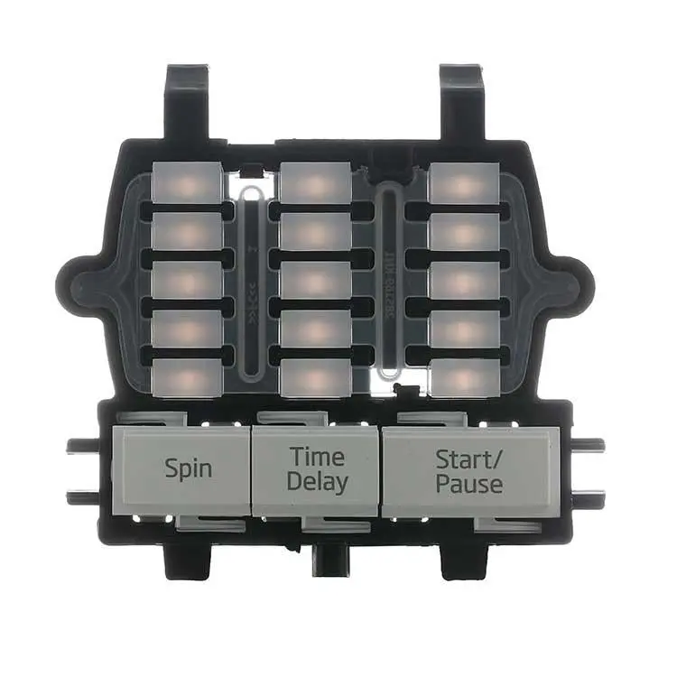 Genuine Beko Washing Machine Light Guide And Button Assembly 1
