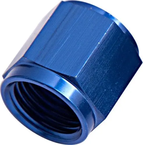 An Tube Nut – -12An To 3/4" Aluminum, Blue Anodized Af818-12 1
