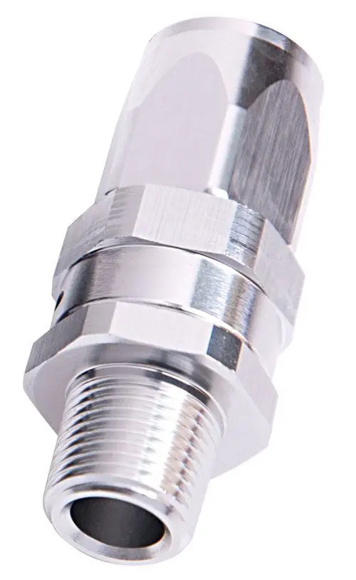 Swivel Hose End Fitting – 3/8" Npt To -6An Straight Af830-06-06S 1