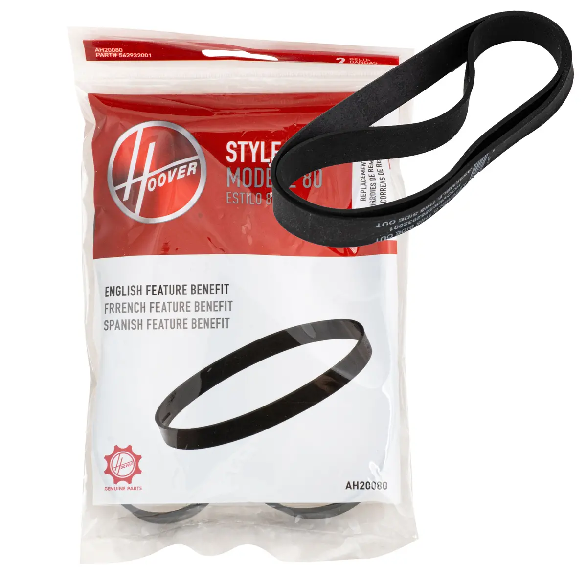 Genuine Hoover Belt Model 562932001 for Vacuum Cleaner Repair