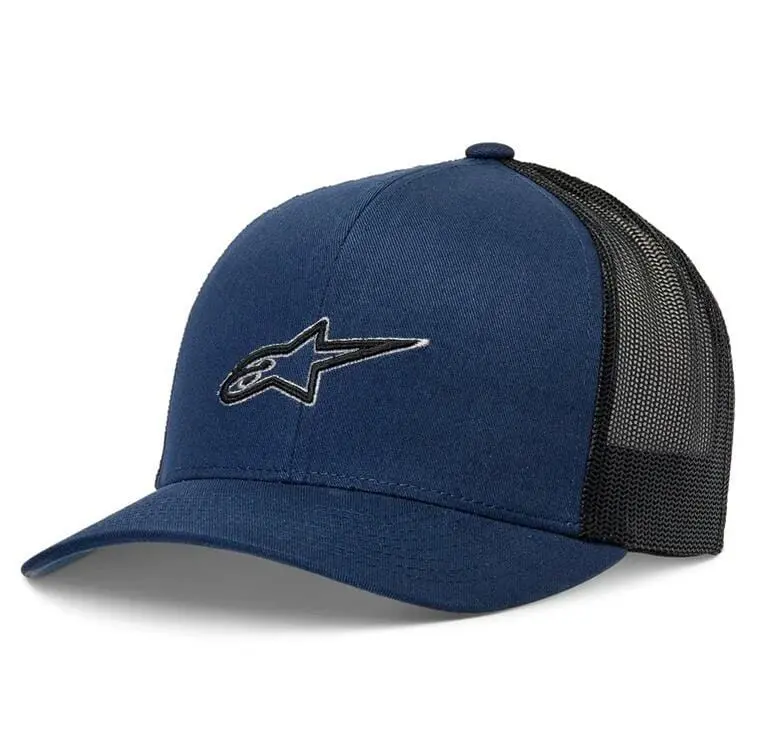 Alpinestars Mx Find Trucker Hat – Breathable Mesh Back, Style 1213-81008-7010-Tu 1