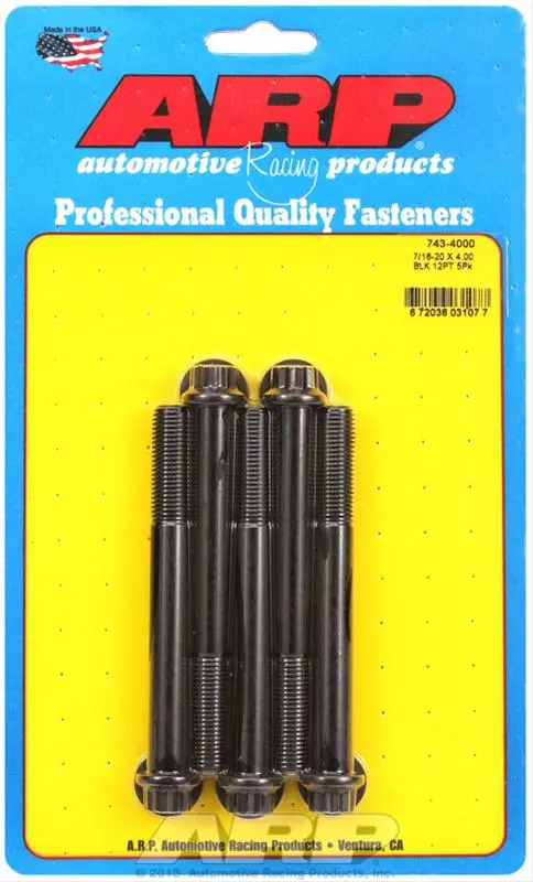 Arp 743-4000 Chromoly Steel Fastener Kit 1