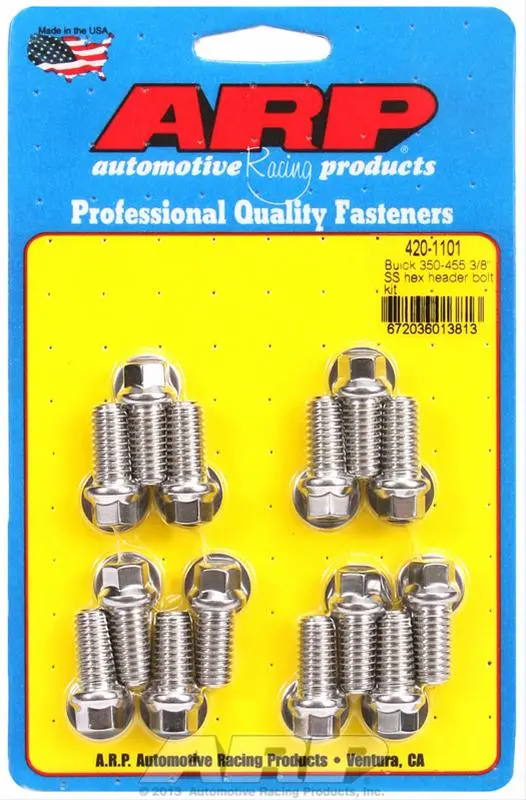 Arp Stainless Header Bolt Kit – 420-1101 1