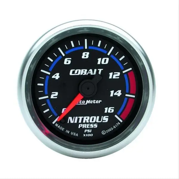 Autometer Cobalt Series Analog Gauge – 2-1/16" (7974) 1