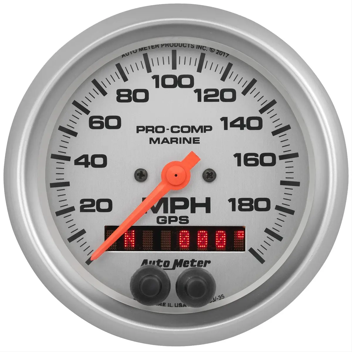 Autometer Mechanical Oil Pressure Gauge – 200639-33 1