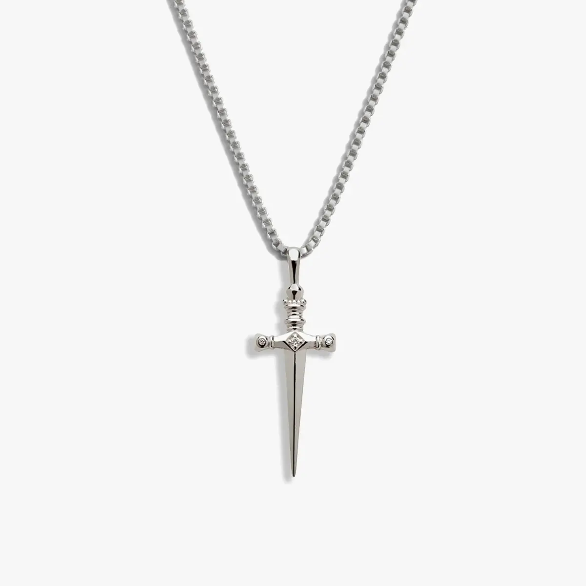 Diamond Sword Necklace 3