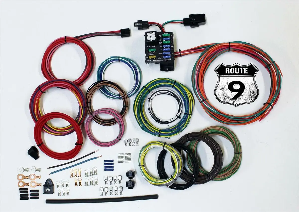 American Autowire Route 9 Universal Wiring System 1