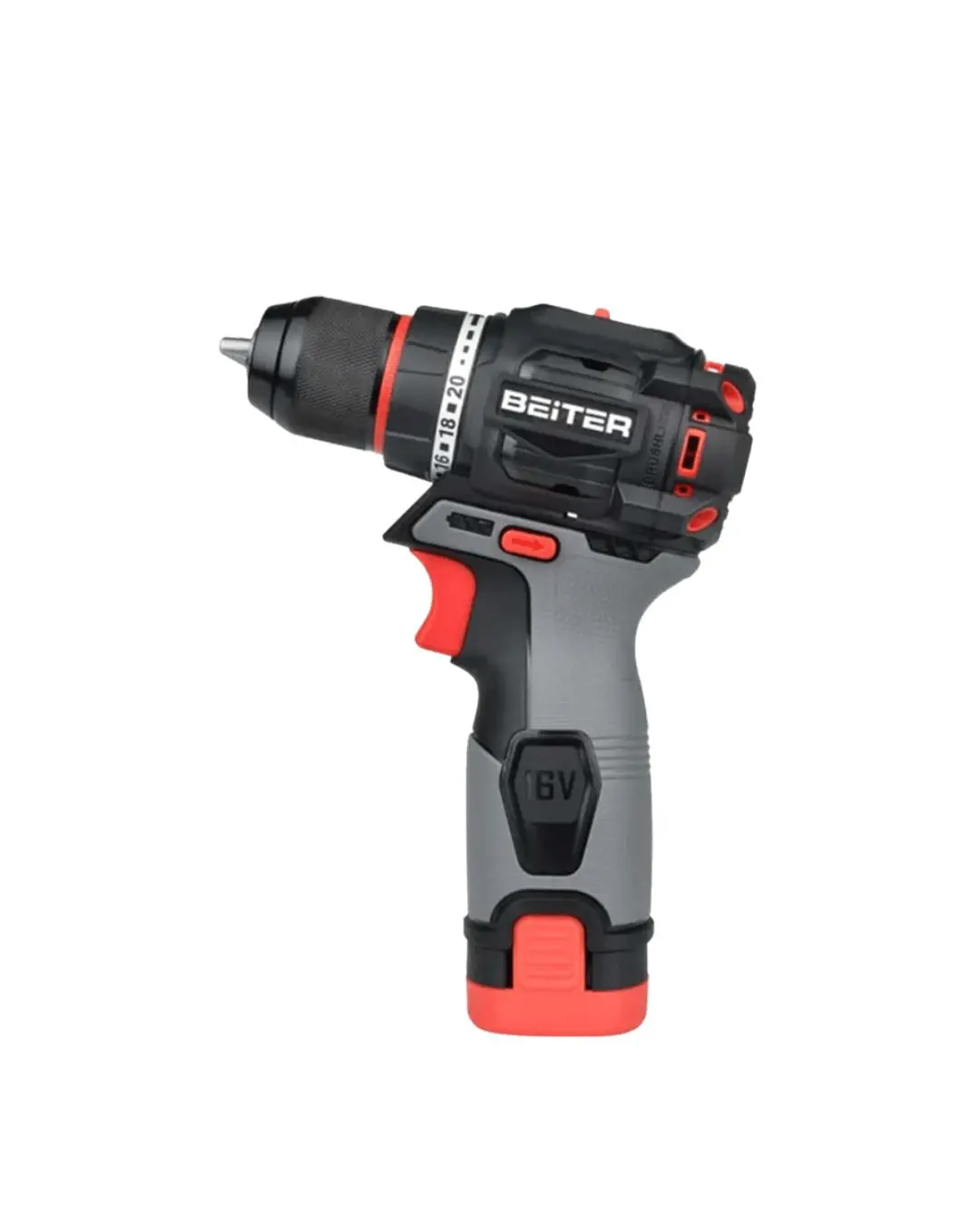 Beiter Cordless Driver Drill 16V 2.0Ah (Bl) | Model: Bt530-16V 1